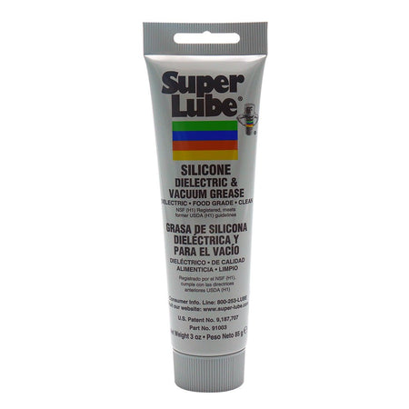 Super Lube Silicone Dielectric & Vacuum Grease - 3oz Tube - Get Tight Gear