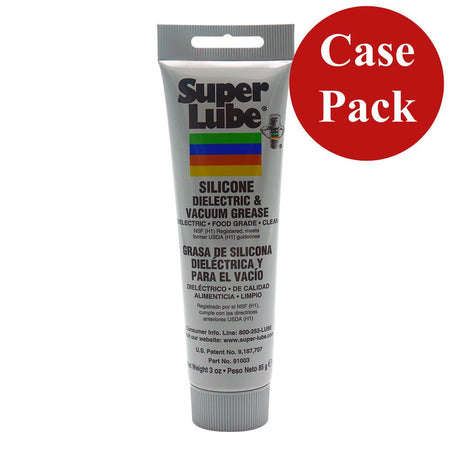 Super Lube Silicone Dielectric & Vacuum Grease - 3oz Tube *Case of 12 - Get Tight Gear