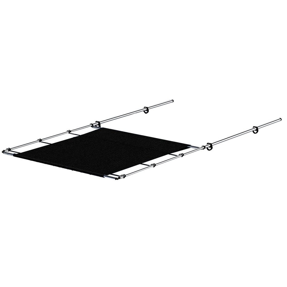 SureShade PTX Power Shade - 57" Wide - Stainless Steel - Black - Get Tight Gear