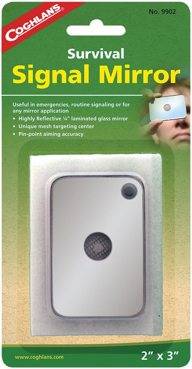 Survival Signal Mirror 2" X 3" - Get Tight Gear