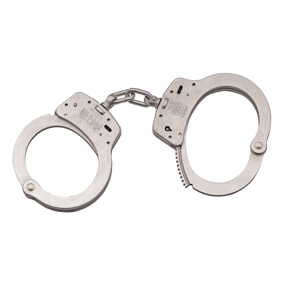 S&W 100 HANDCUFFS NICKEL - Get Tight Gear