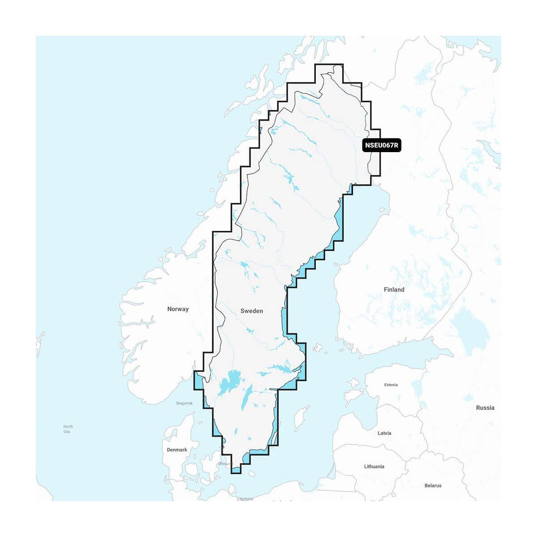 SWEDEN LAKES & RIVERS GARMIN NAVIO - Get Tight Gear