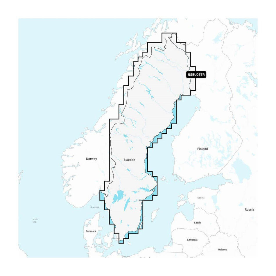 SWEDEN LAKES & RIVERS GARMIN NAVIO - Get Tight Gear