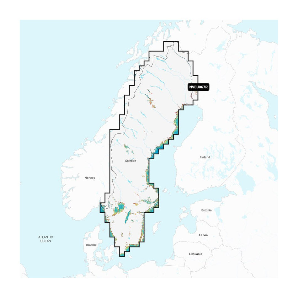 SWEDEN LAKES & RIVERS GARMIN NAVIO - Get Tight Gear