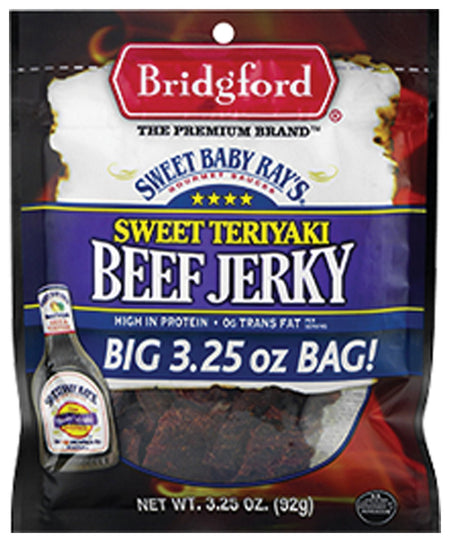 Sweet Teriyaki Jerky 3.25 Oz - Get Tight Gear