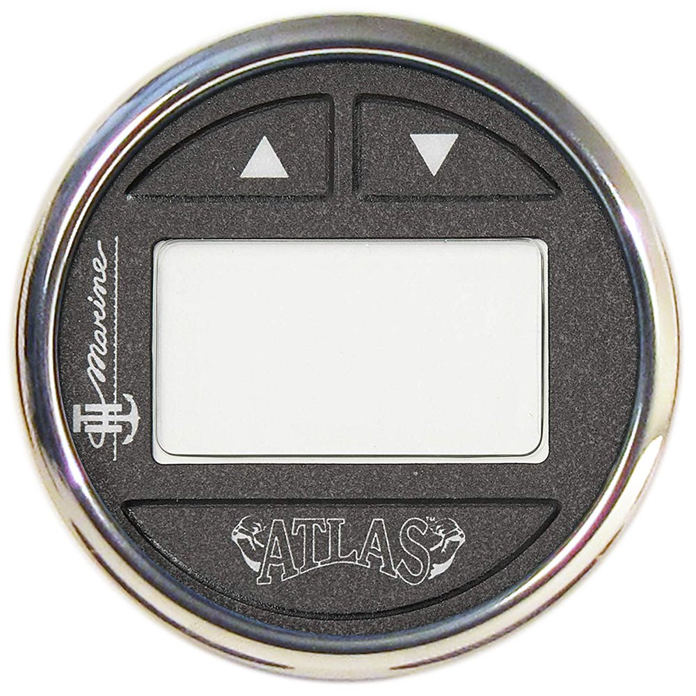 T - H Marine ATLAS Hydraulic Gauge Kit f/4" & 8" ATLAS Jack Plates - Stainless Steel Bezel - Get Tight Gear