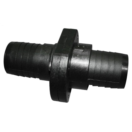 T - H Marine Double Barb Inline Scupper Check Valve - 1 - 1/2" - Black - Get Tight Gear