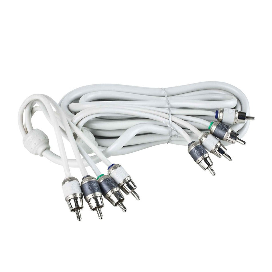 T - Spec V10 Series RCA Audio Cable - 4 Channel - 17' (5.18 M) - Get Tight Gear