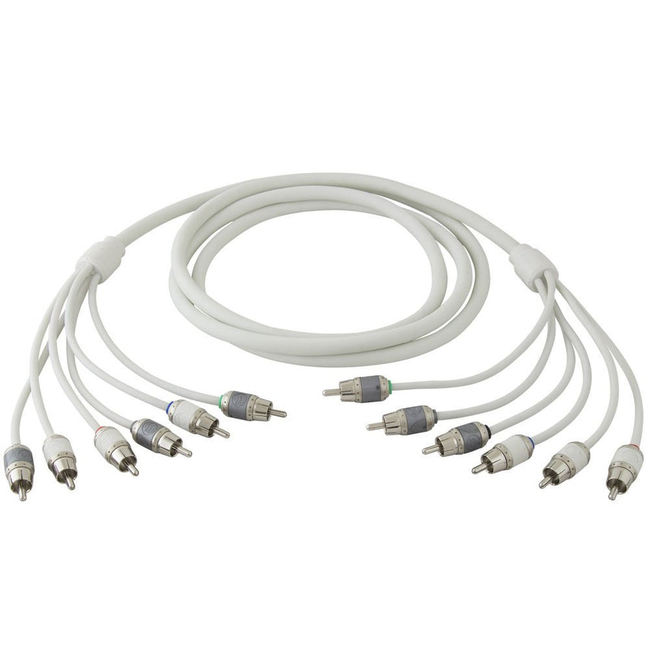 T - Spec V10 Series RCA Audio Cable - 6 Channel - 17' (5.18 M) - Get Tight Gear