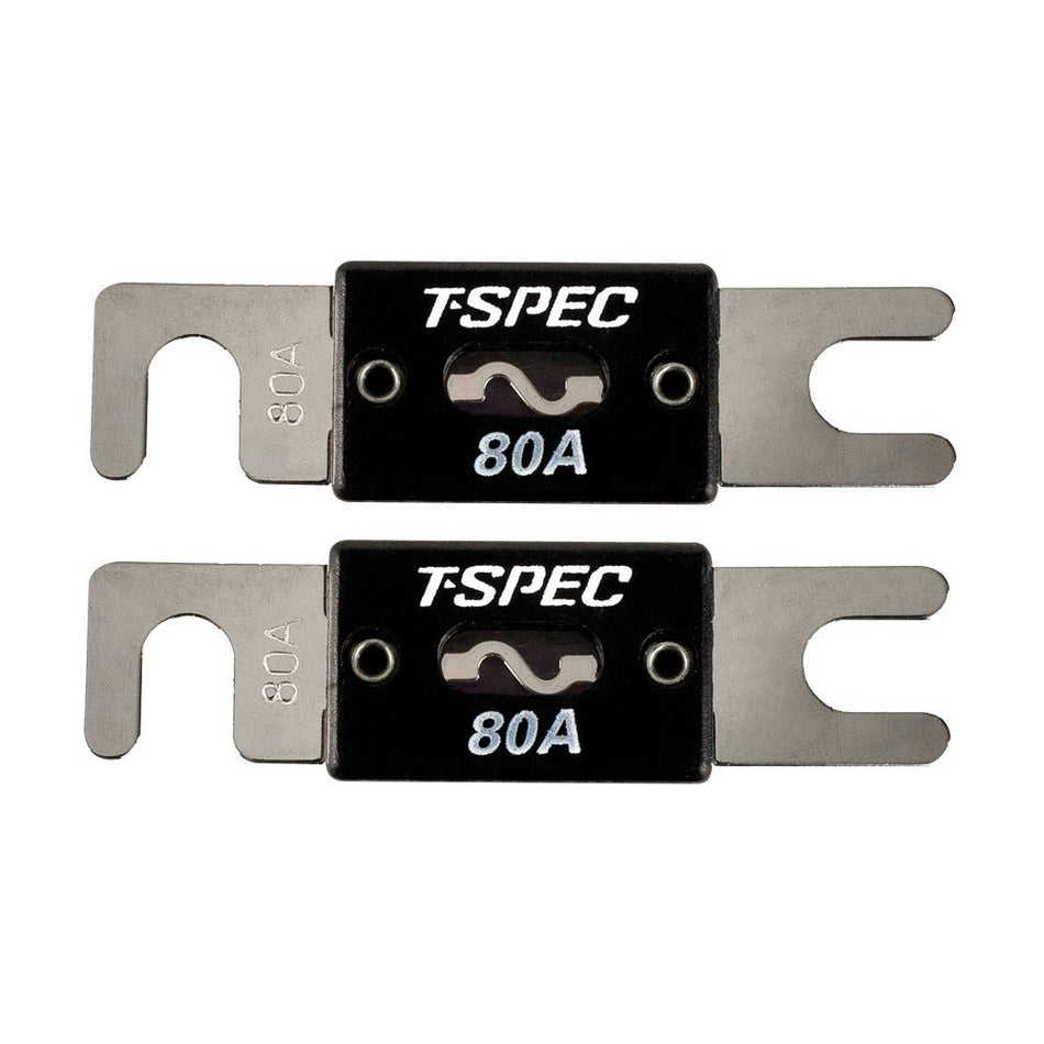 T - Spec V8 Series 80 AMP ANL Fuse - 2 Pack - Get Tight Gear
