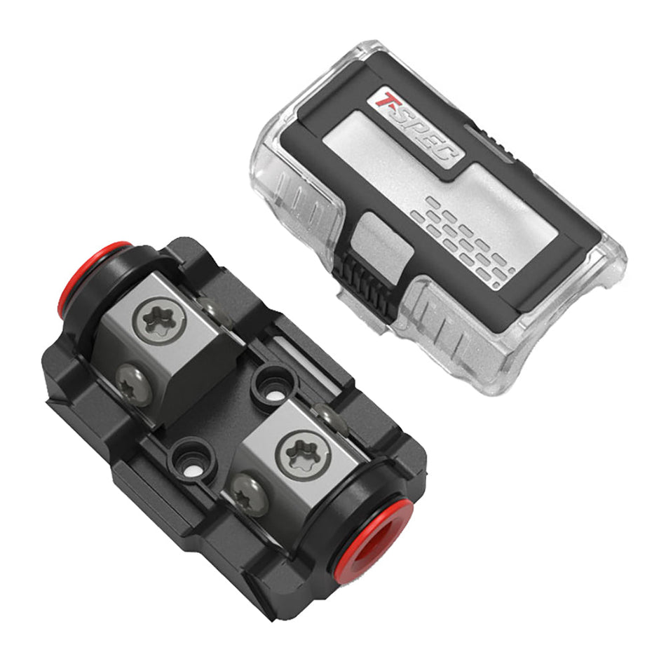 T - Spec VDMANL DUAL Mini - ANL Fuse Holder - 1/0 to 4/8 AWG - Get Tight Gear