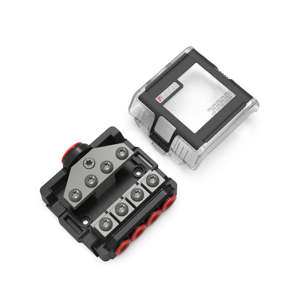T - Spec VFDB4 MANL 4 Position Distribution Block w/Cover - Get Tight Gear