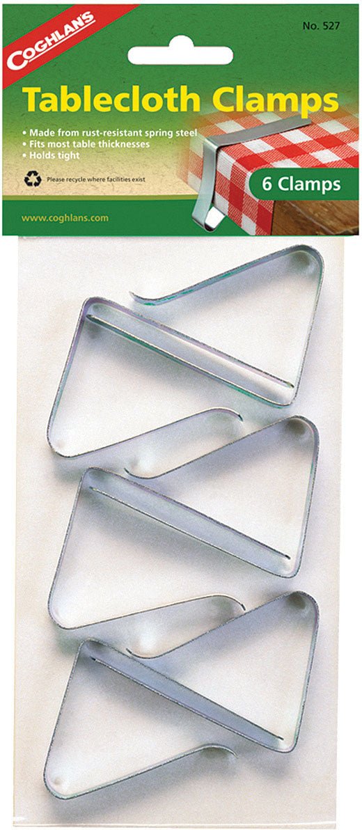 Tablecloth Clamps 6 Pk - Get Tight Gear