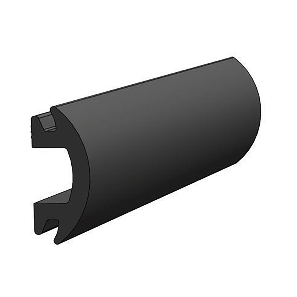 TACO 70' Flexible Black Rub Rail Insert 1 - 3/16" x 1/2" - Get Tight Gear