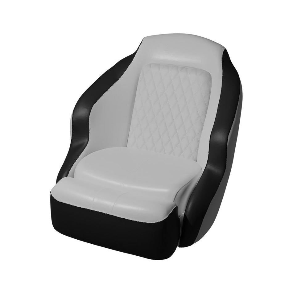 TACO Anclote Diamond Bucket Seat - Grey/Black - Get Tight Gear