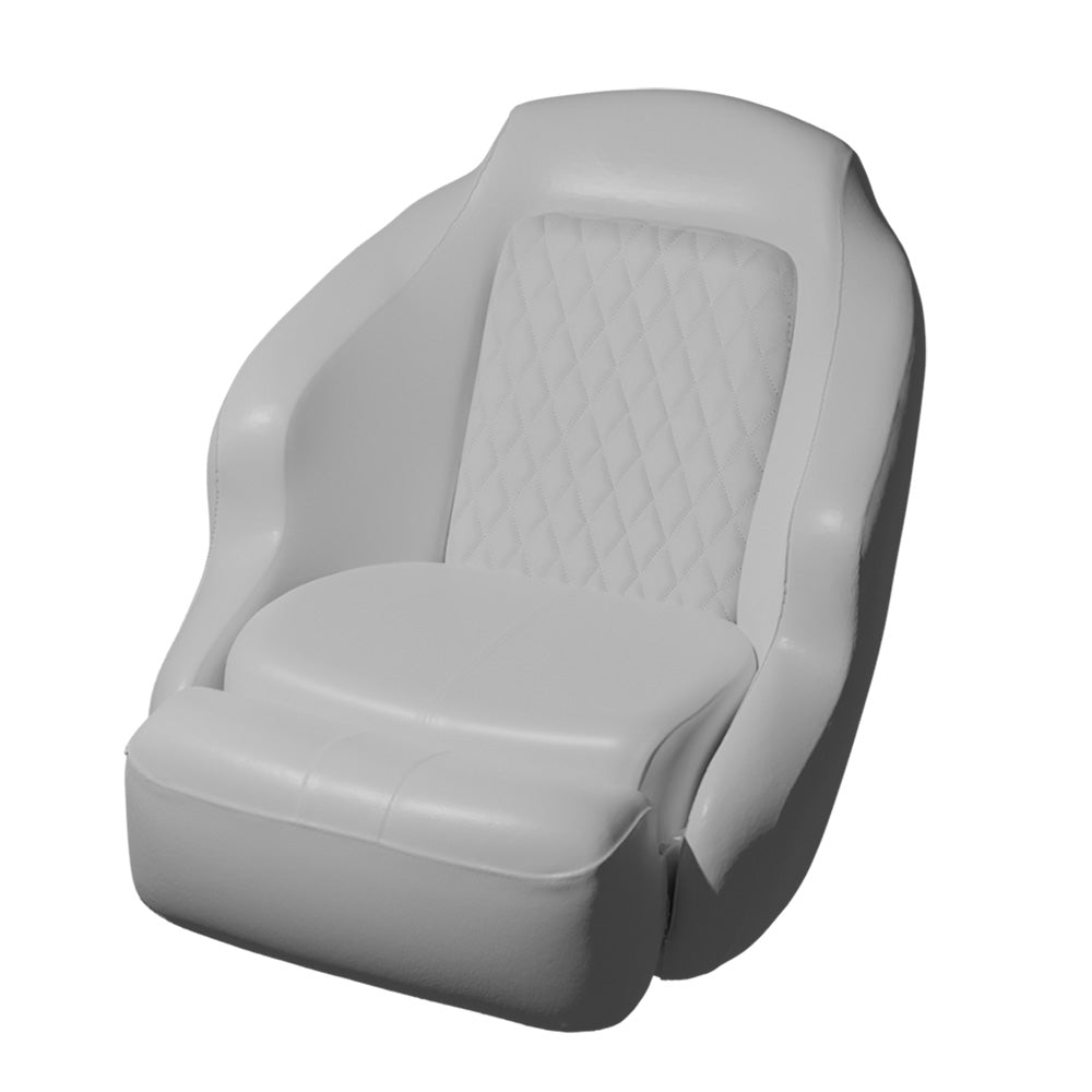 TACO Anclote Diamond Bucket Seat - White - Get Tight Gear