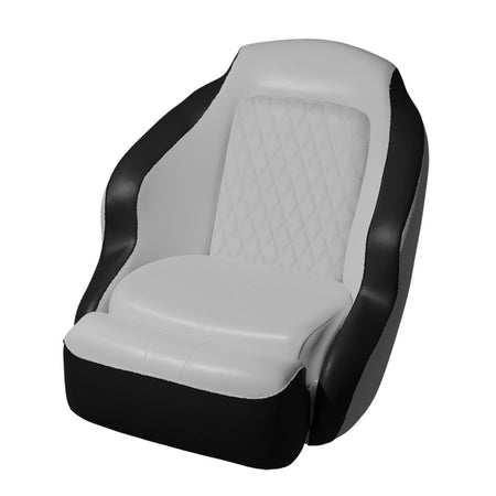 TACO Anclote Diamond Bucket Seat - White/Black - Get Tight Gear
