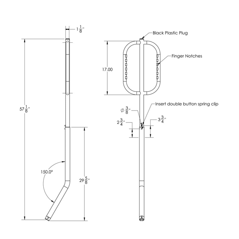 TACO Come On Board Handle - Get Tight Gear