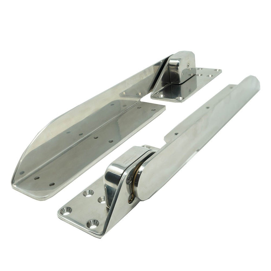 TACO Command Ratchet Hinges - 18 - 1/2" - 316 Stainless Steel - Pair - Get Tight Gear