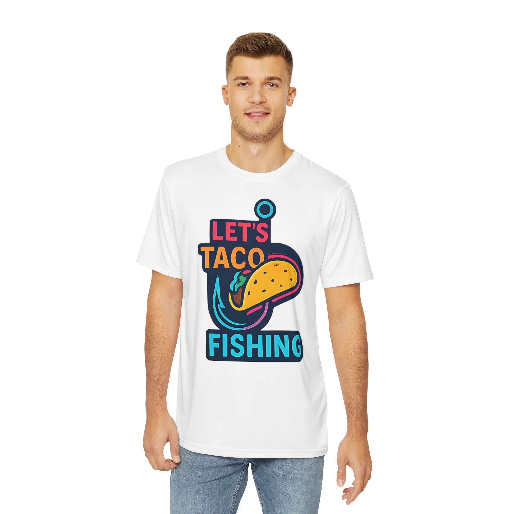 Taco Fishing Tee for Men - Get Tight Gear