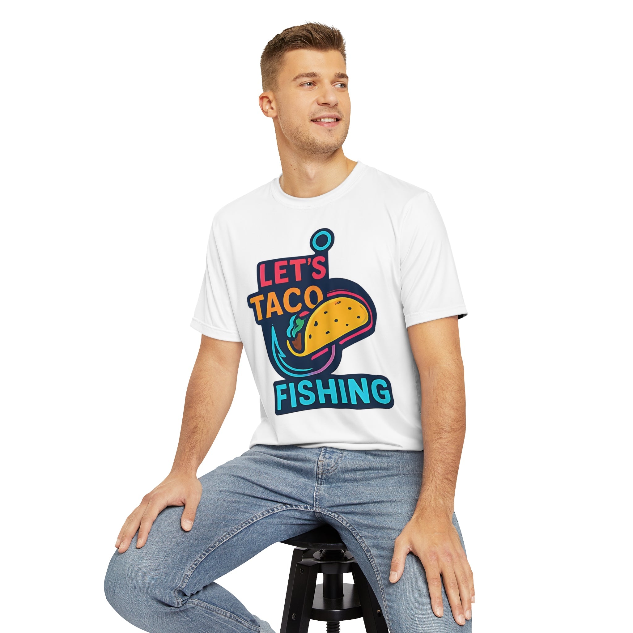 Taco Fishing Tee for Men - Get Tight Gear