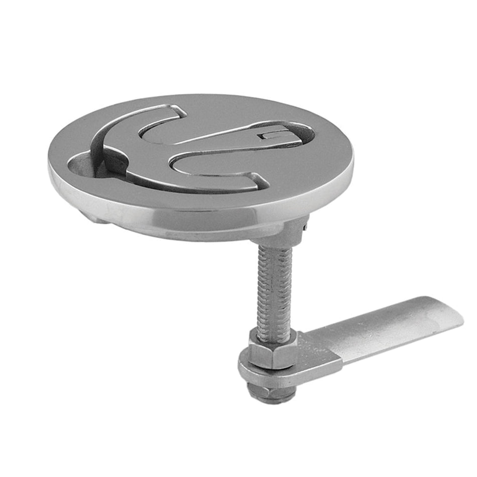 TACO Latch - tite Lifting Handle - 2.5" Round - Stainless Steel - Get Tight Gear