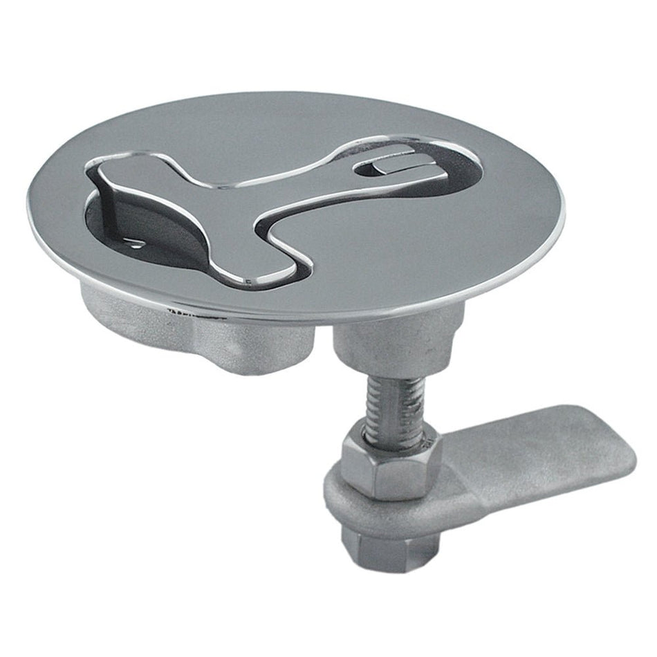 TACO Latch - tite Lifting Handle - 3" Round - Stainless Steel - Get Tight Gear
