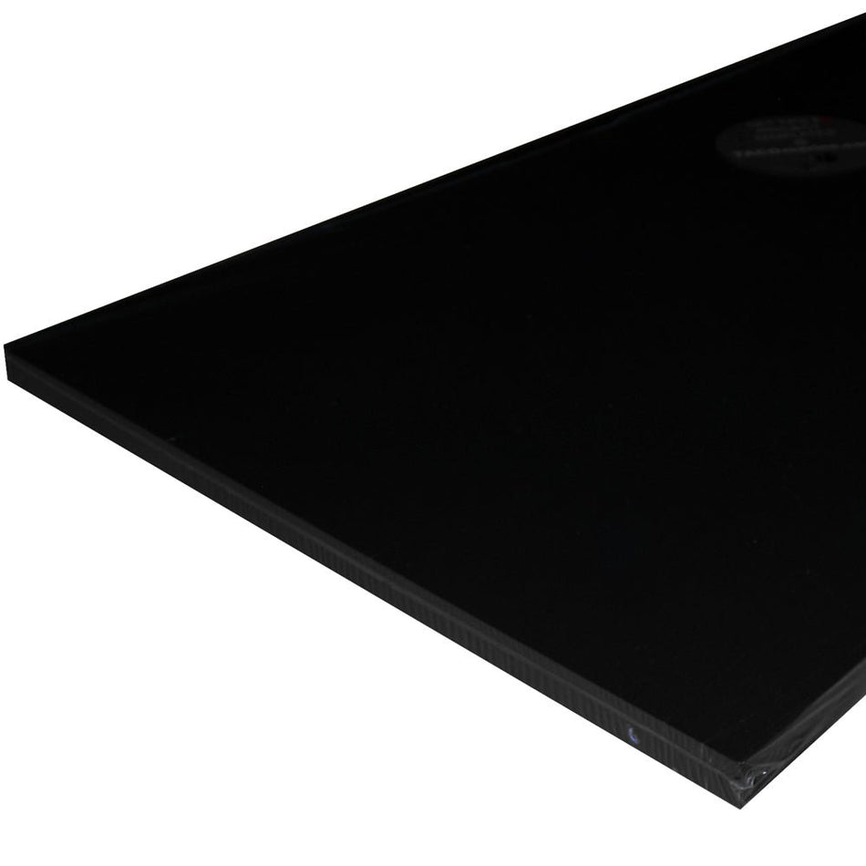 TACO Marine Lumber - 12" x 27" x 3/4" - Black Starboard - Get Tight Gear