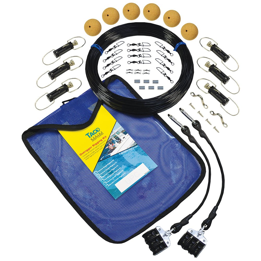 TACO Premium Mono Triple Rigging Kit - Get Tight Gear