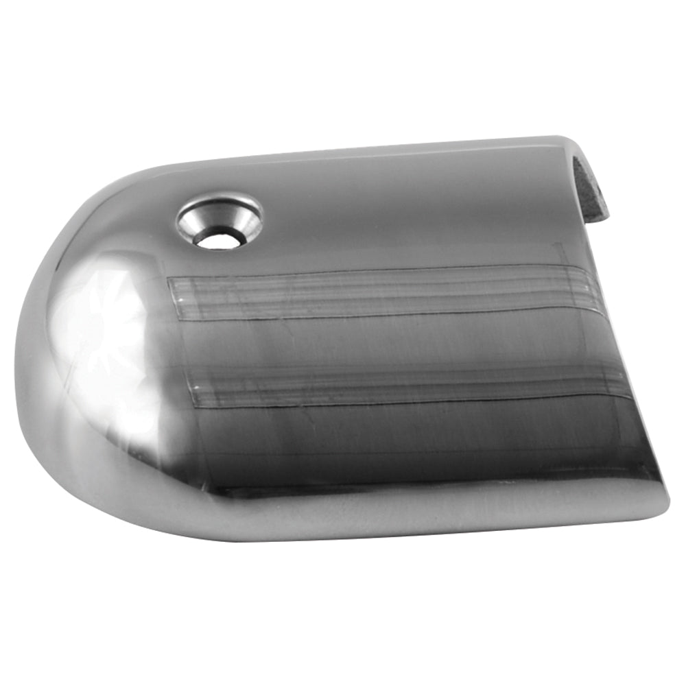 TACO Rub Rail End Cap - 1 - 7/8" - Stainless Steel - Get Tight Gear