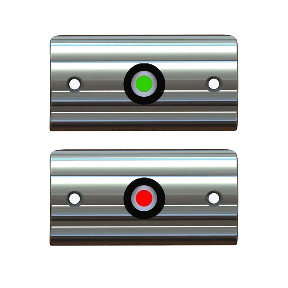 TACO Rub Rail Mounted Navigation Lights f/Boats Up To 30' - Port & Starboard Included - Get Tight Gear