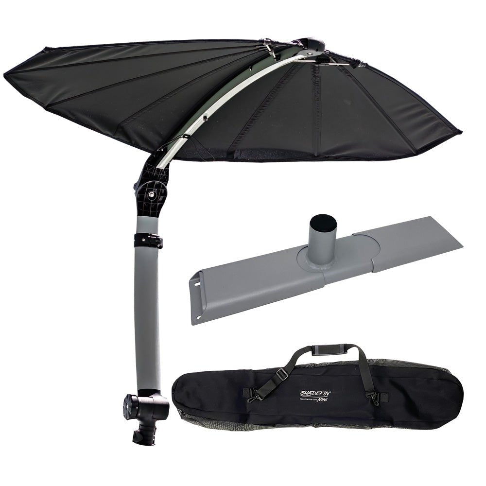 TACO ShadeFin Mini w/Black Fabric - Bag & Kayak Mount Kit - Get Tight Gear