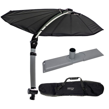 TACO ShadeFin Mini w/Black Fabric - Bag & Kayak Mount Kit - Get Tight Gear