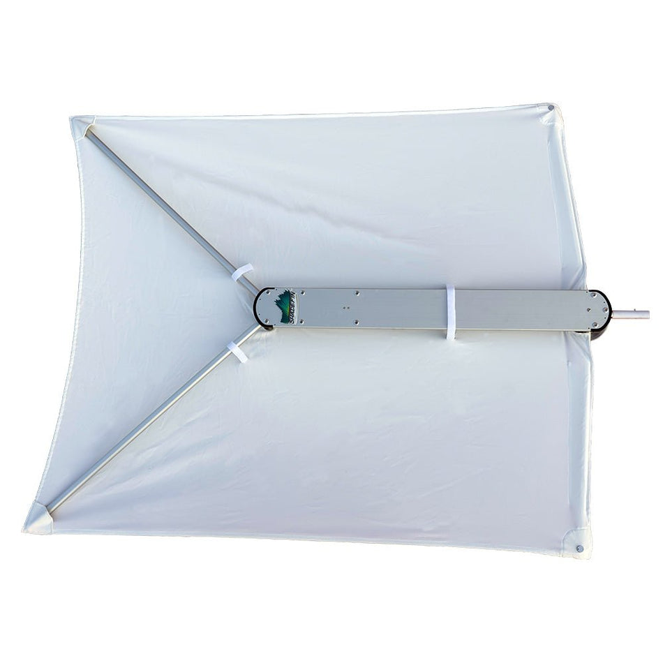 TACO ShadeFin w/White Fabric & Case - Get Tight Gear