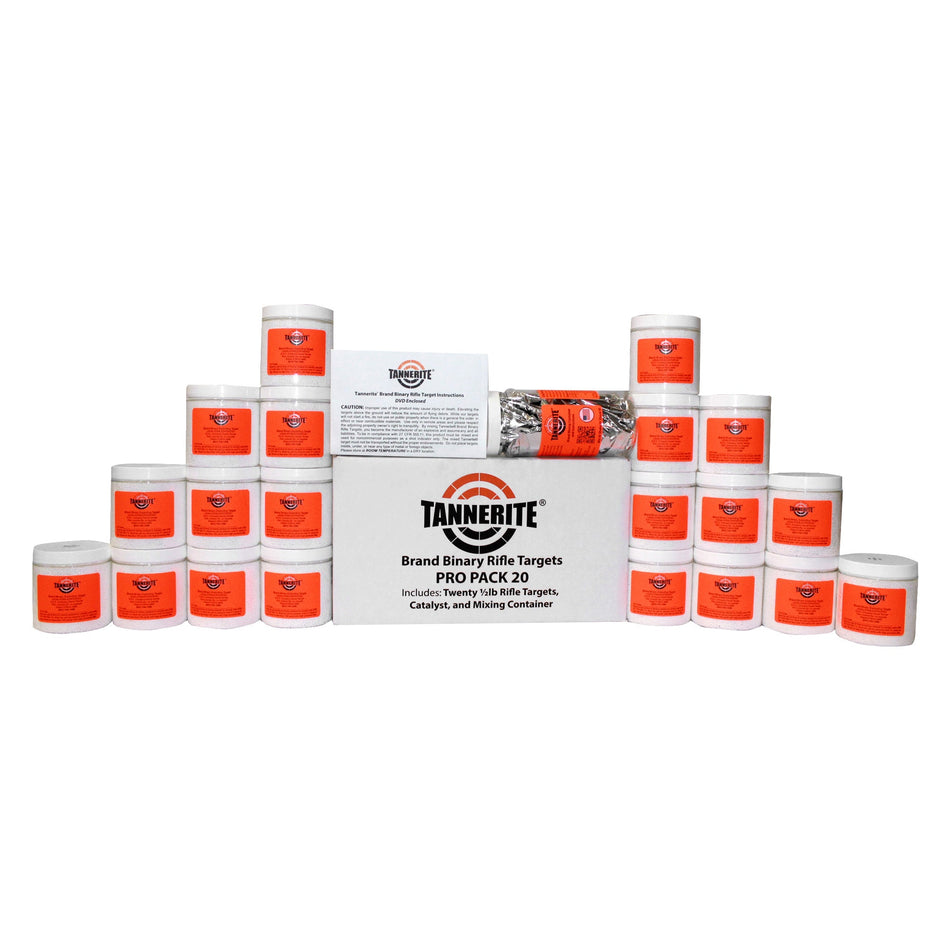 TANNERITE PROPACK 20 20 - 1/2LB TRGTS - Get Tight Gear