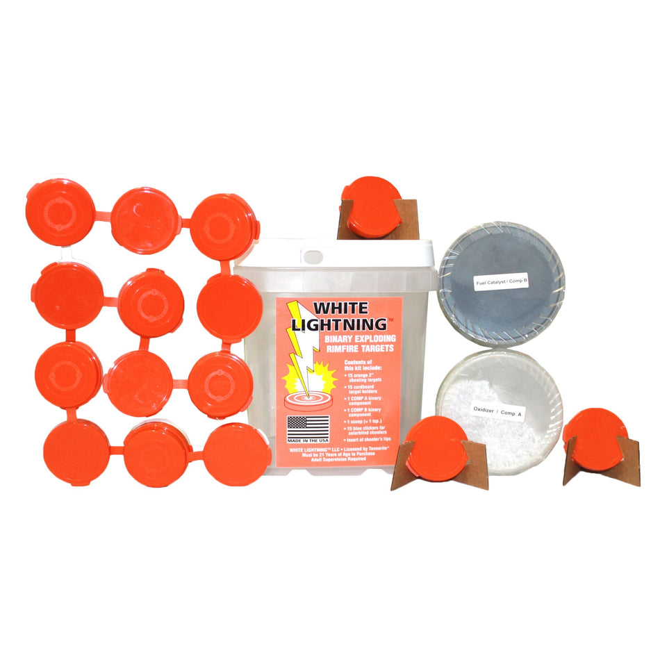 TANNERITE WHT LIGHTNING TRGT KIT - Get Tight Gear