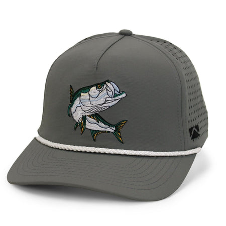 TARPOON 5 - Panel Perforated Performance Rope Cap - Get Tight Gear