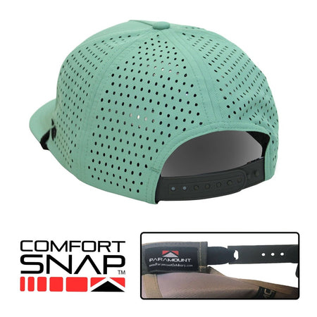 TARPOON 5 - Panel Perforated Performance Rope Cap - Get Tight Gear