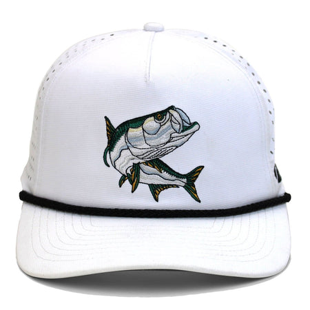 TARPOON 5 - Panel Perforated Performance Rope Cap - Get Tight Gear