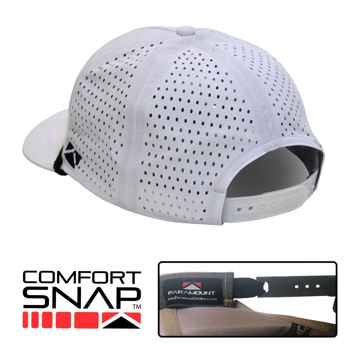 TARPOON 5 - Panel Perforated Performance Rope Cap - Get Tight Gear