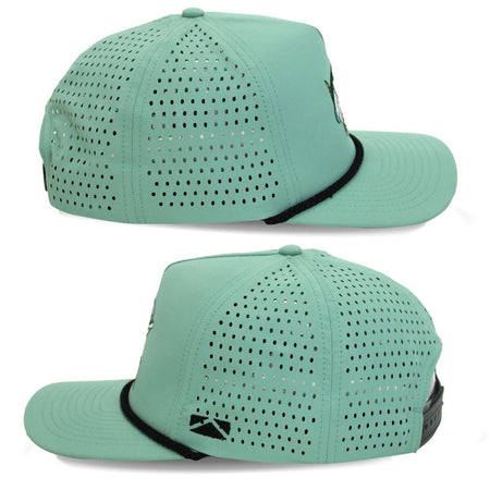 TARPOON 5 - Panel Perforated Performance Rope Cap - Get Tight Gear
