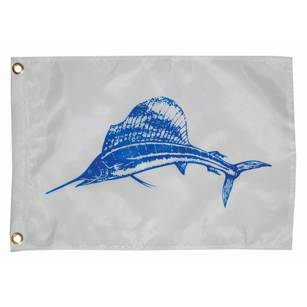 Taylor Made 12" x 18" Sailfish Flag - Get Tight Gear
