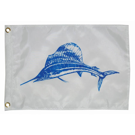 Taylor Made 12" x 18" Sailfish Flag - Get Tight Gear