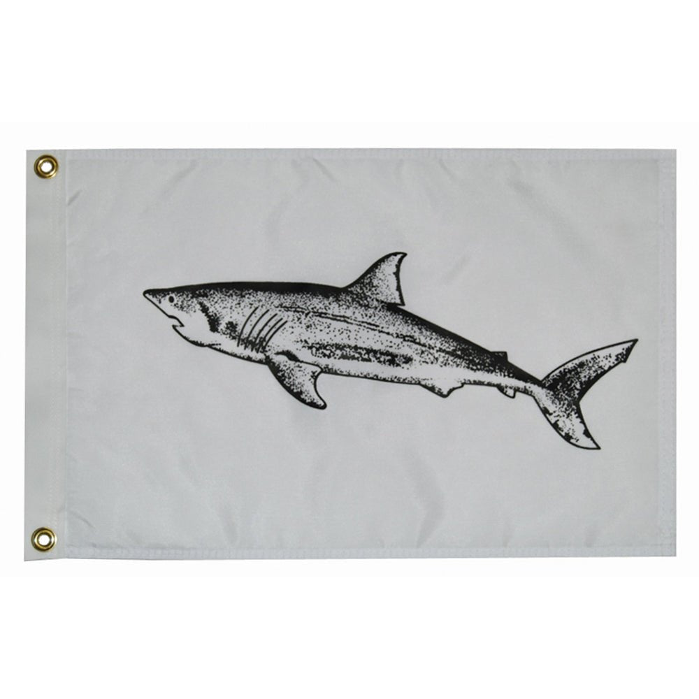 Taylor Made 12" x 18" Shark Flag - Get Tight Gear