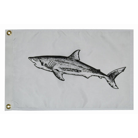 Taylor Made 12" x 18" Shark Flag - Get Tight Gear