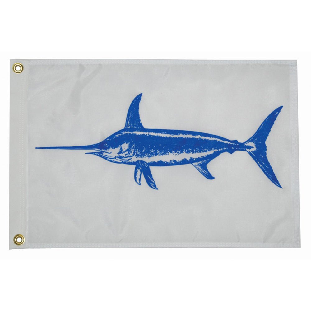 Taylor Made 12" x 18" Swordfish Flag - Get Tight Gear
