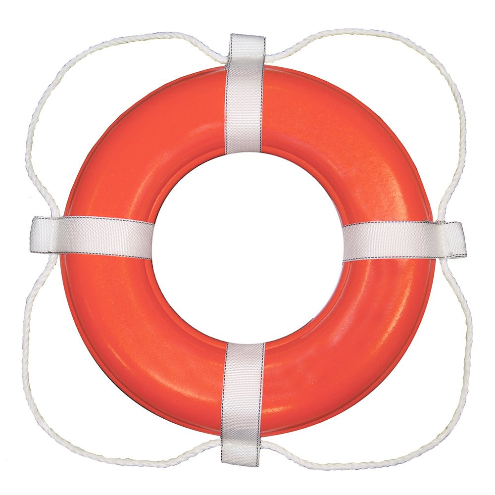 Taylor Made Foam Ring Buoy - 20" - Orange w/White Grab Line - Get Tight Gear