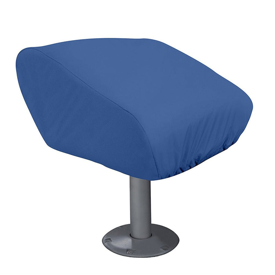 Taylor Made Folding Pedestal Boat Seat Cover - Rip/Stop Polyester Navy - Get Tight Gear