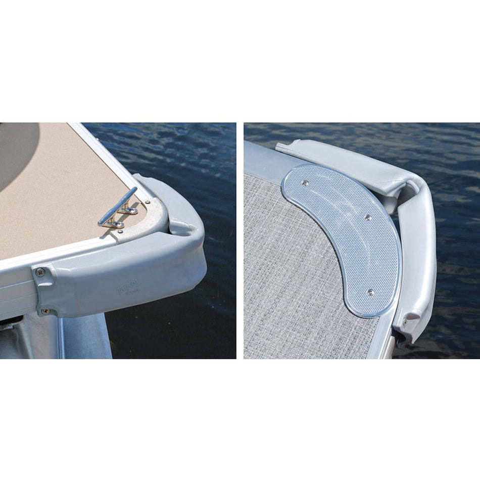 Taylor Made Pontoon Curved Corner - Gard - 3"W x 12"L - Get Tight Gear