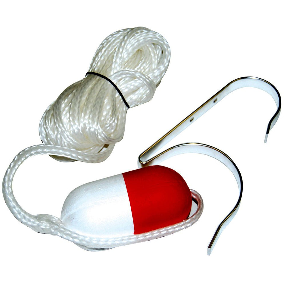 Taylor Made Ring Buoy Holder w/60' Heaving Line - Get Tight Gear